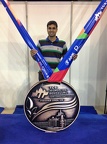 The big finisher medal - Get Active Expo 2016