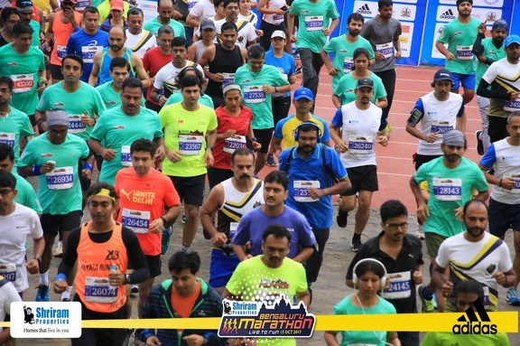 Bengaluru Marathon 2017 - flag off